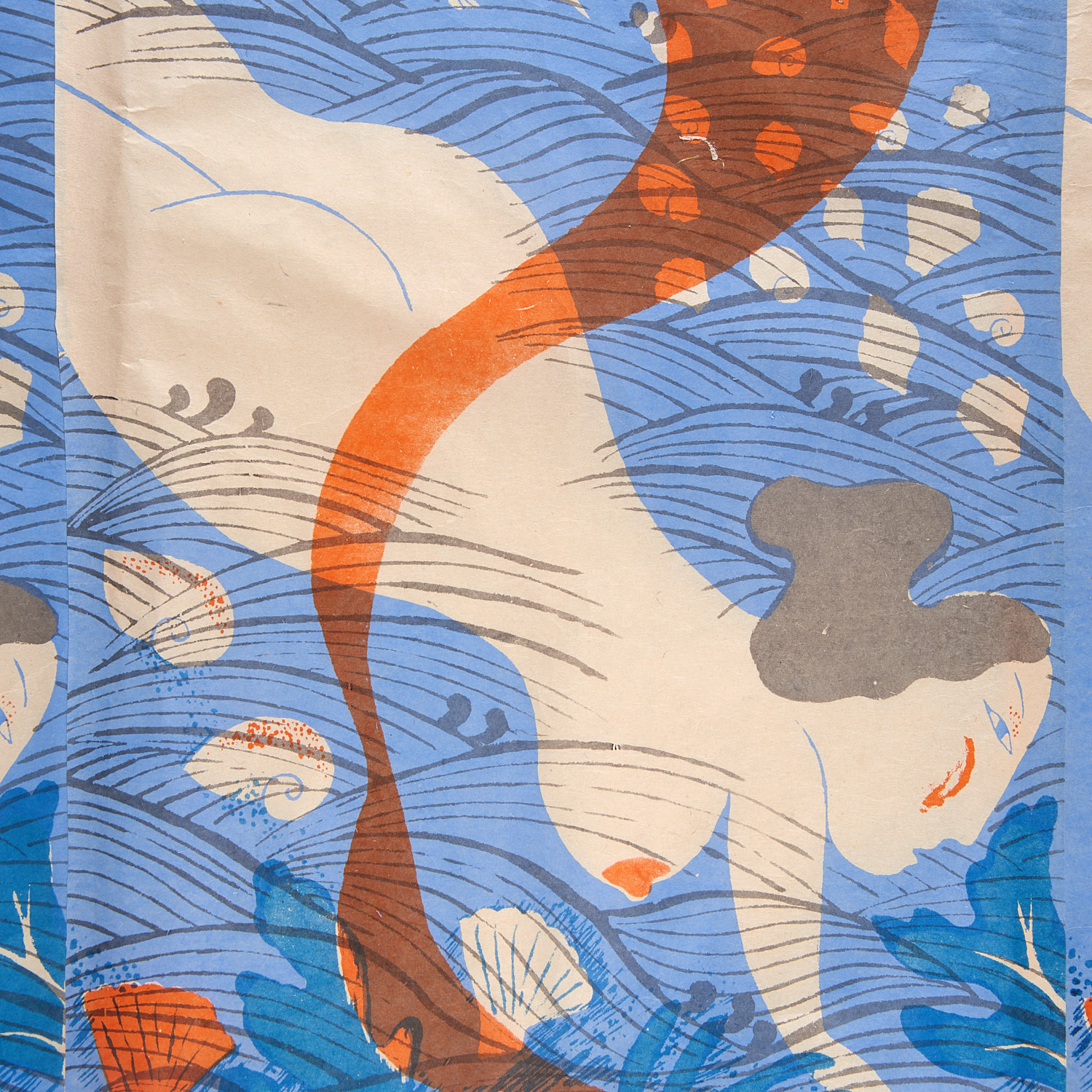 Mayumi Oda, (3) large woodcuts - Image 4 of 8