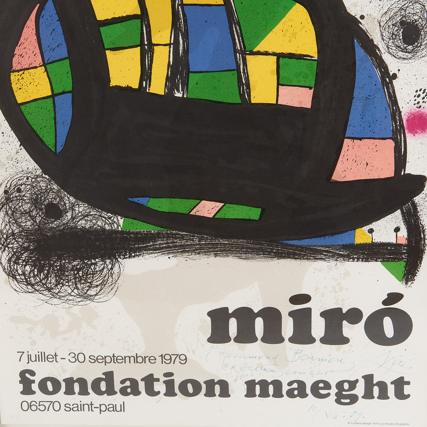 Joan Miro, poster - Image 3 of 7