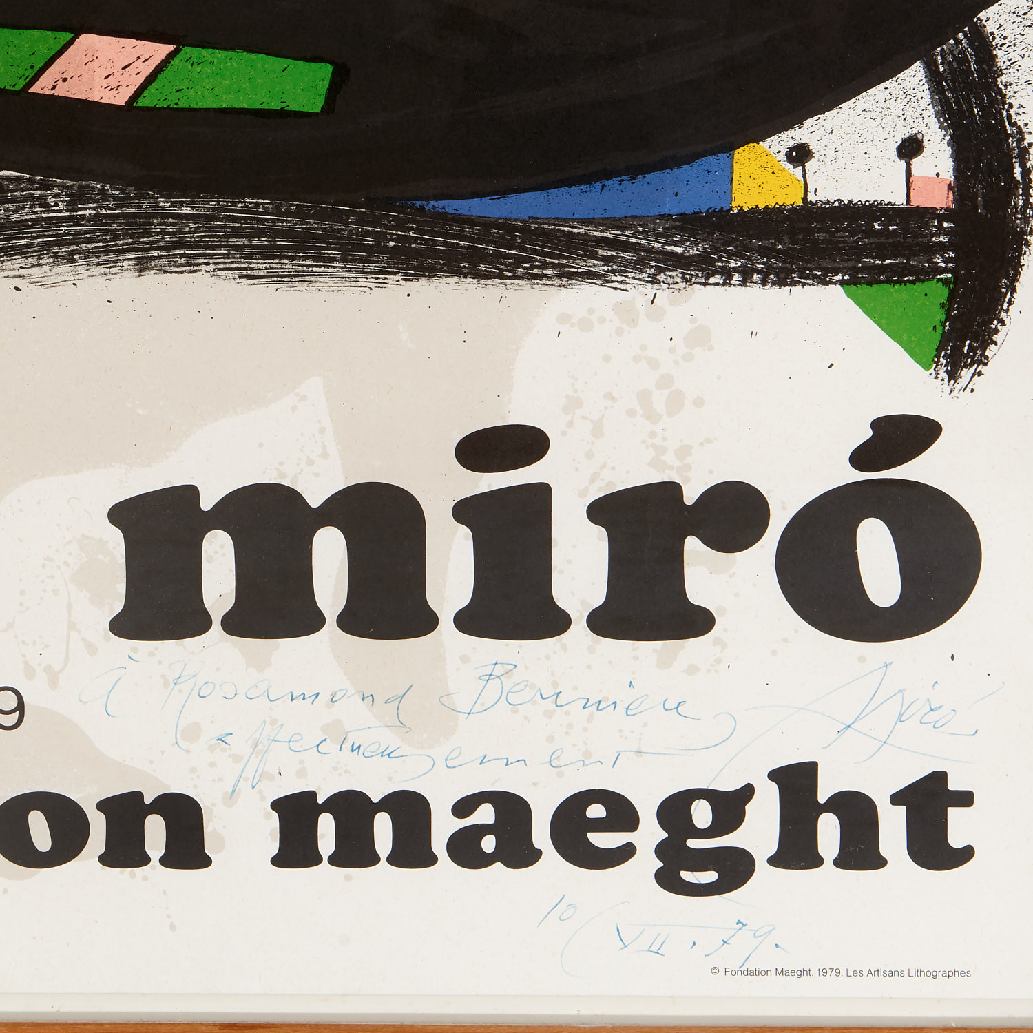Joan Miro, poster - Image 4 of 7