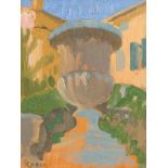 William John Leech RHA ROI (1881-1968) Sketch in Grasse