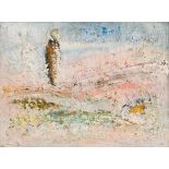 John Kingerlee (b.1936) Figure in Landscape