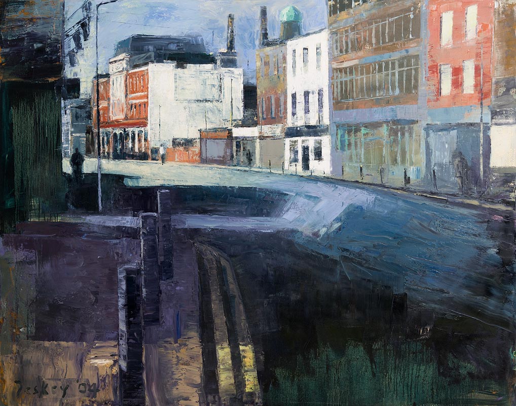 Donald Teskey RHA (b.1956) Thomas Street, Dublin (2004)