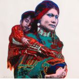 Andy Warhol (1928-1987) Mother and Child from Cowboys and Indians (1986)