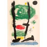 Joan Miro (1893-1983) Les Guetteurs (1964)