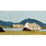 Paul Henry RHA RUA (1876-1958)Connemara Cottages (c.1930-5)