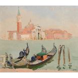 Letitia Marion Hamilton RHA (1878-1964) View of San Giorgio Maggiore, Venice