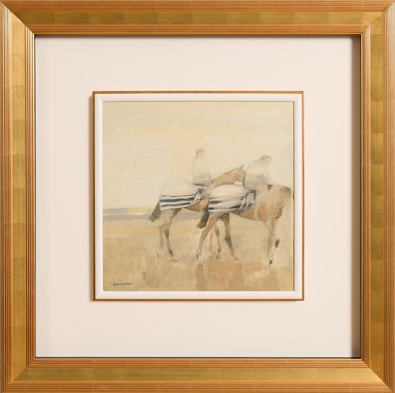 Basil Blackshaw HRHA RUA (1932-2016)Two Horses Excercising - Image 2 of 7