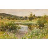 Fanny Wilmot Currey (1848-1917) Meandering Stream