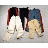 Lot Of 5: Assorted Military Trousers.