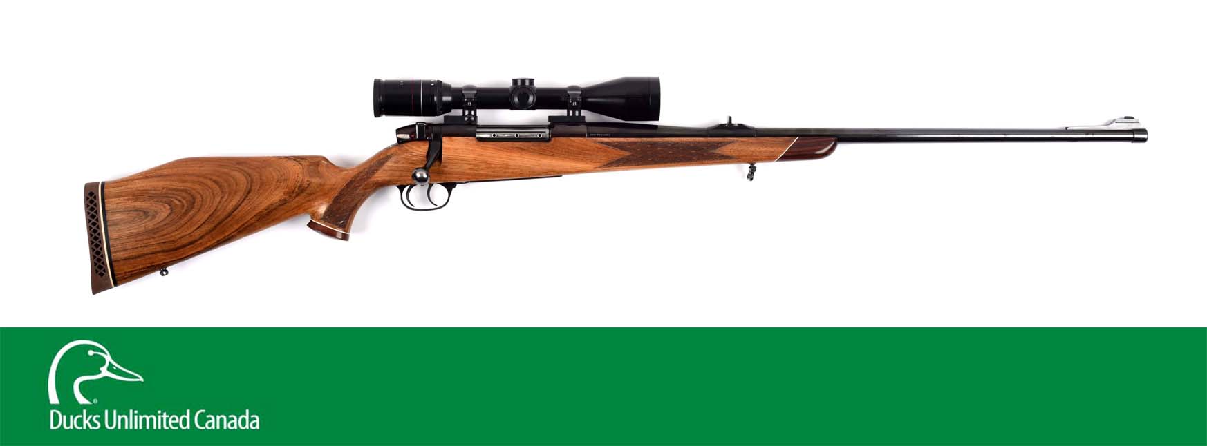 (M^) Rare German Made Weatherby Sauer Europa Bolt Action Sporing Rifle with Double Set Triggers.