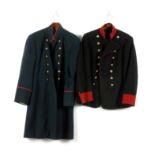 Lot of 2: Russian Frock Coat & Tunic.