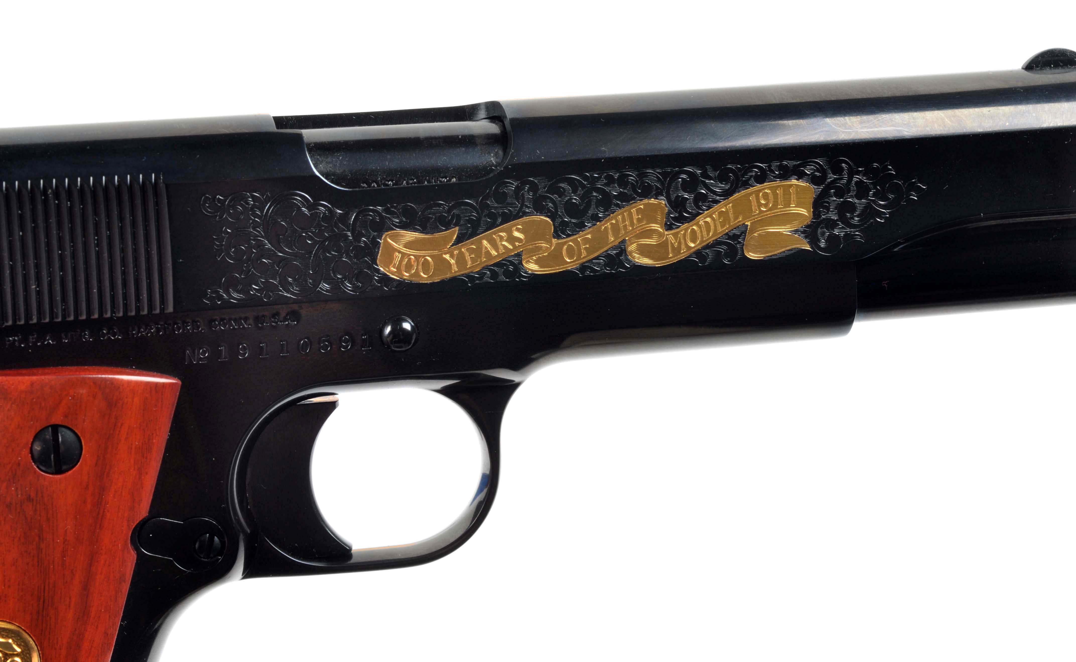 (M) Boxed Colt Model 1911 100 Yr Anniversary Pistol. - Image 5 of 10