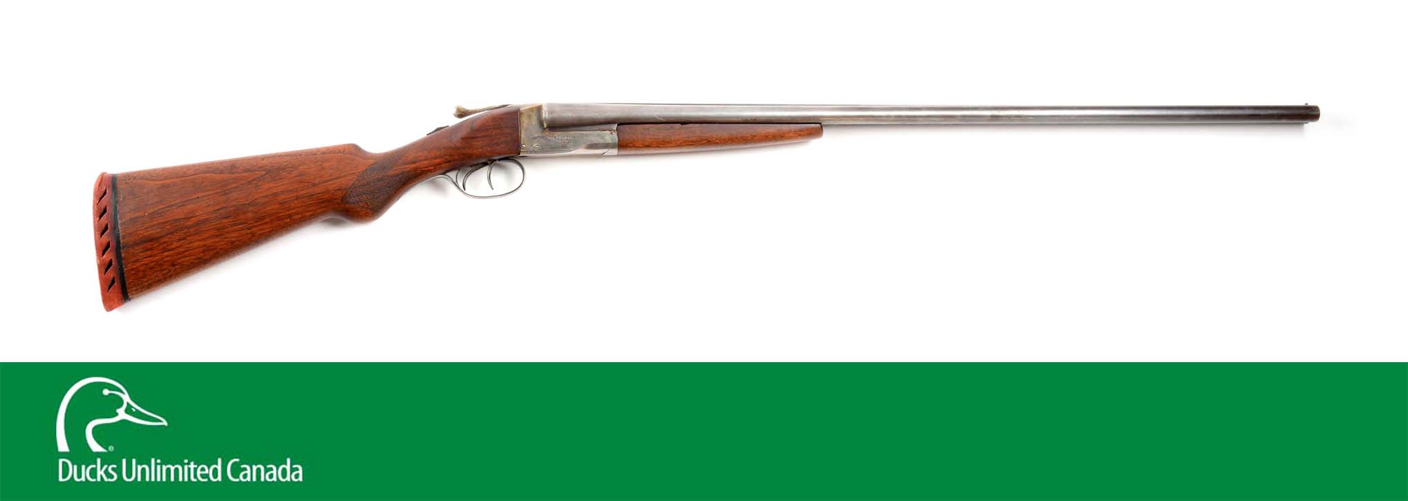 (C^) Hunter Arms Co. Field Grade Box Lock SxS Shotgun.