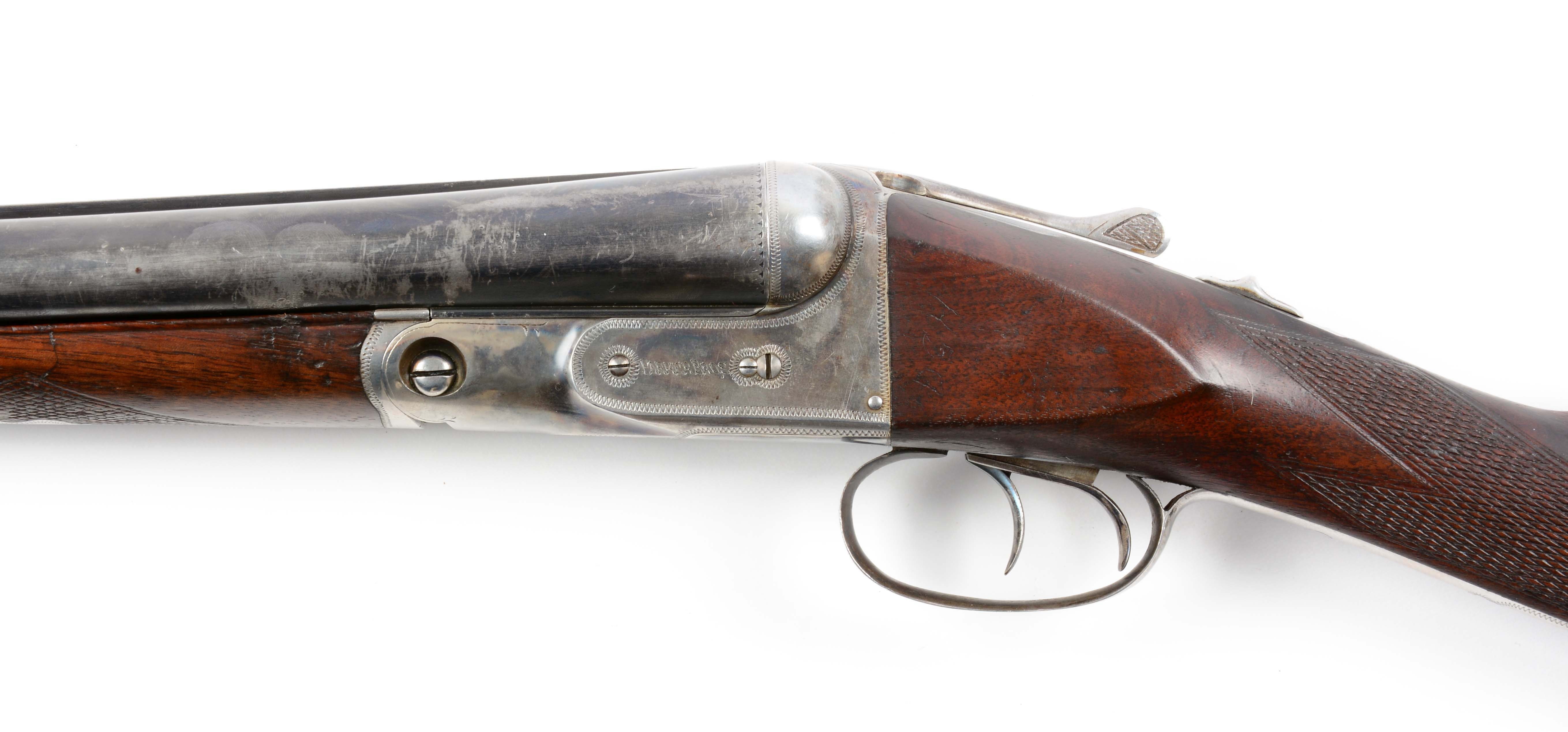 (C^) Parker VH 12-Bore SxS Boxlock Shotgun. - Image 4 of 16