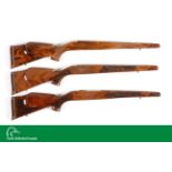 Lot Of 3: Weatherby Deluxe Mk V Stocks (LH).
