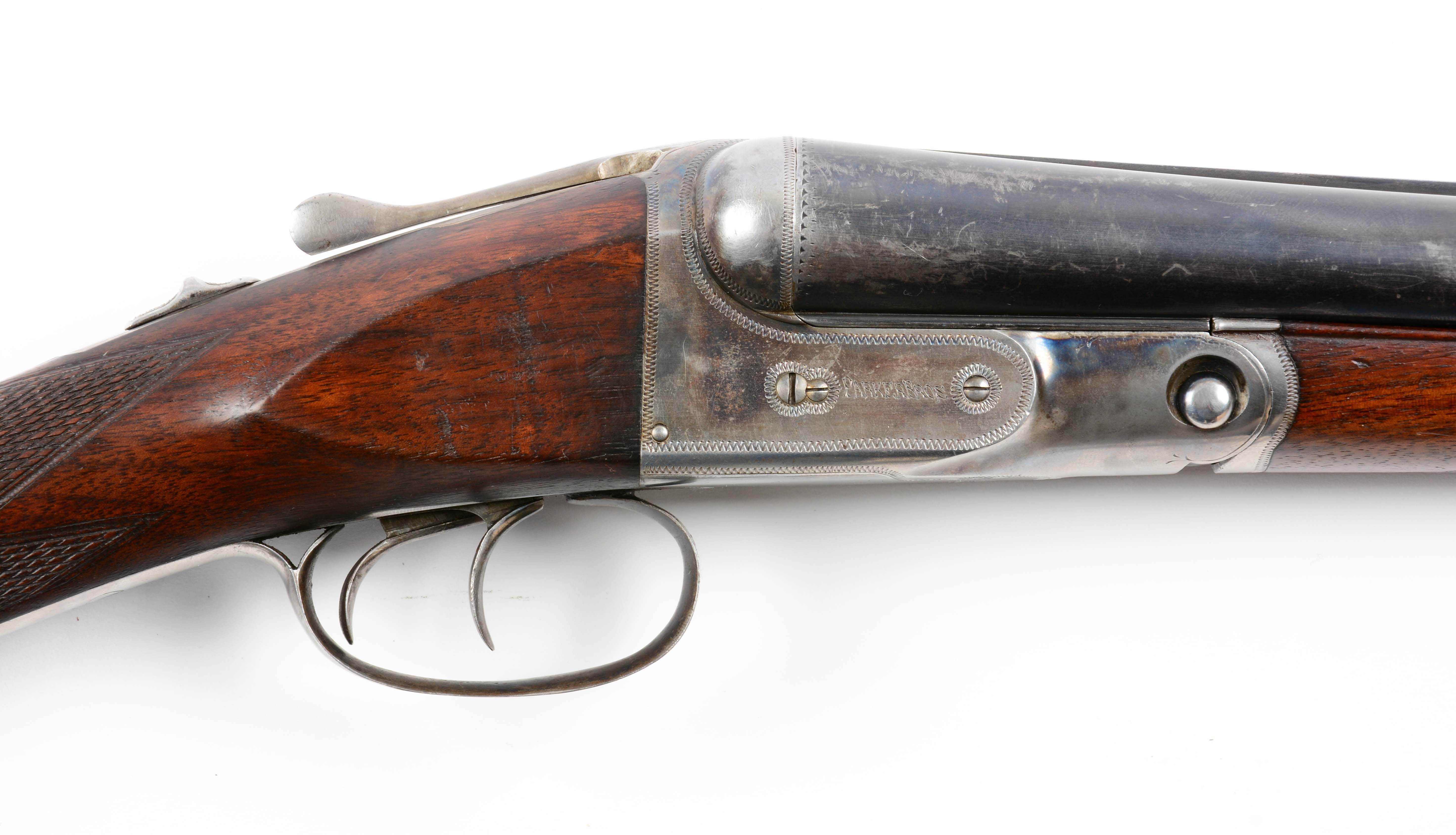 (C^) Parker VH 12-Bore SxS Boxlock Shotgun. - Image 3 of 16