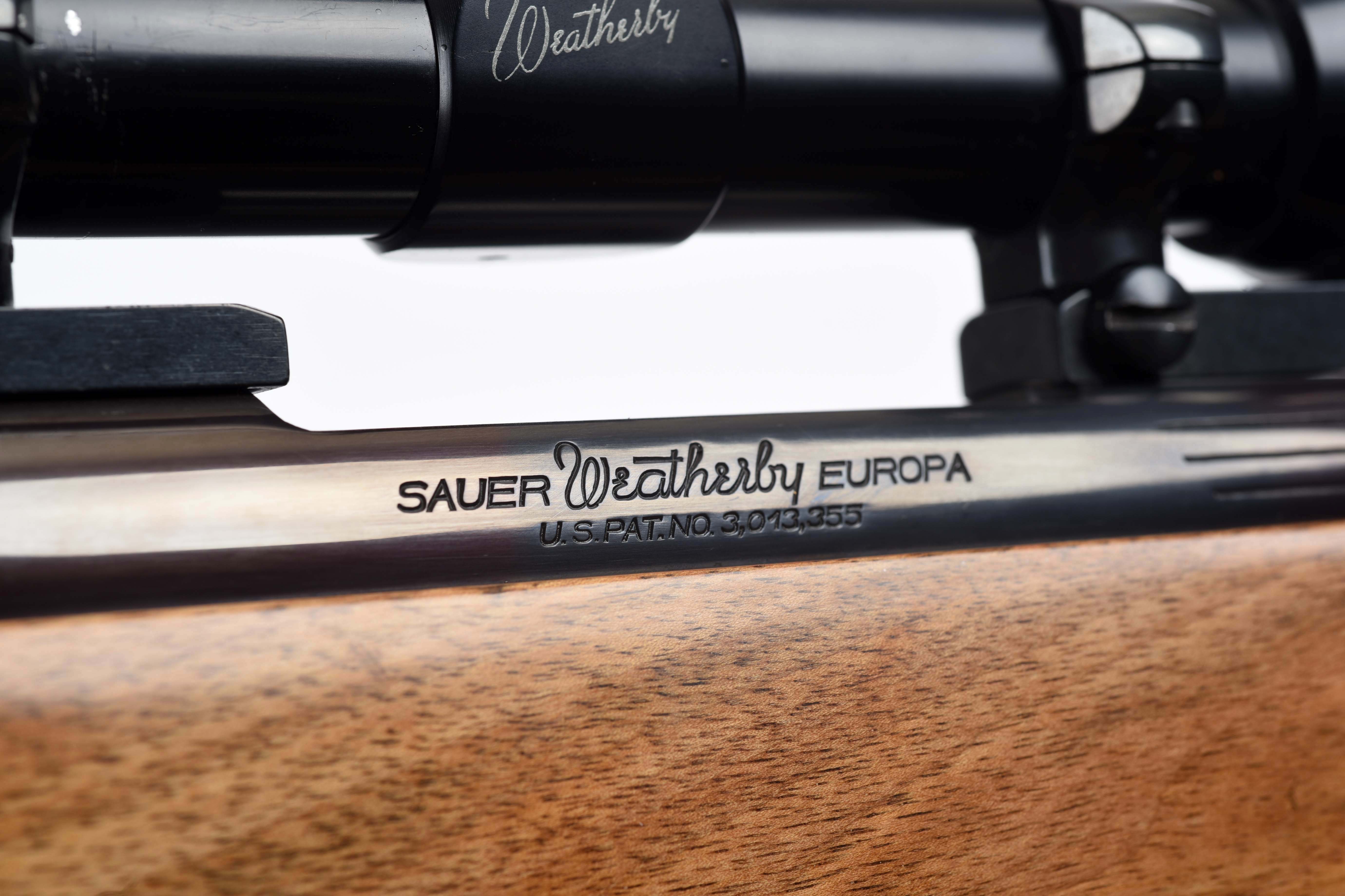 (M^) Rare German Made Weatherby Sauer Europa Bolt Action Sporing Rifle with Double Set Triggers. - Image 4 of 8
