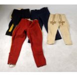 Lot Of 4: Four pair of military trousers