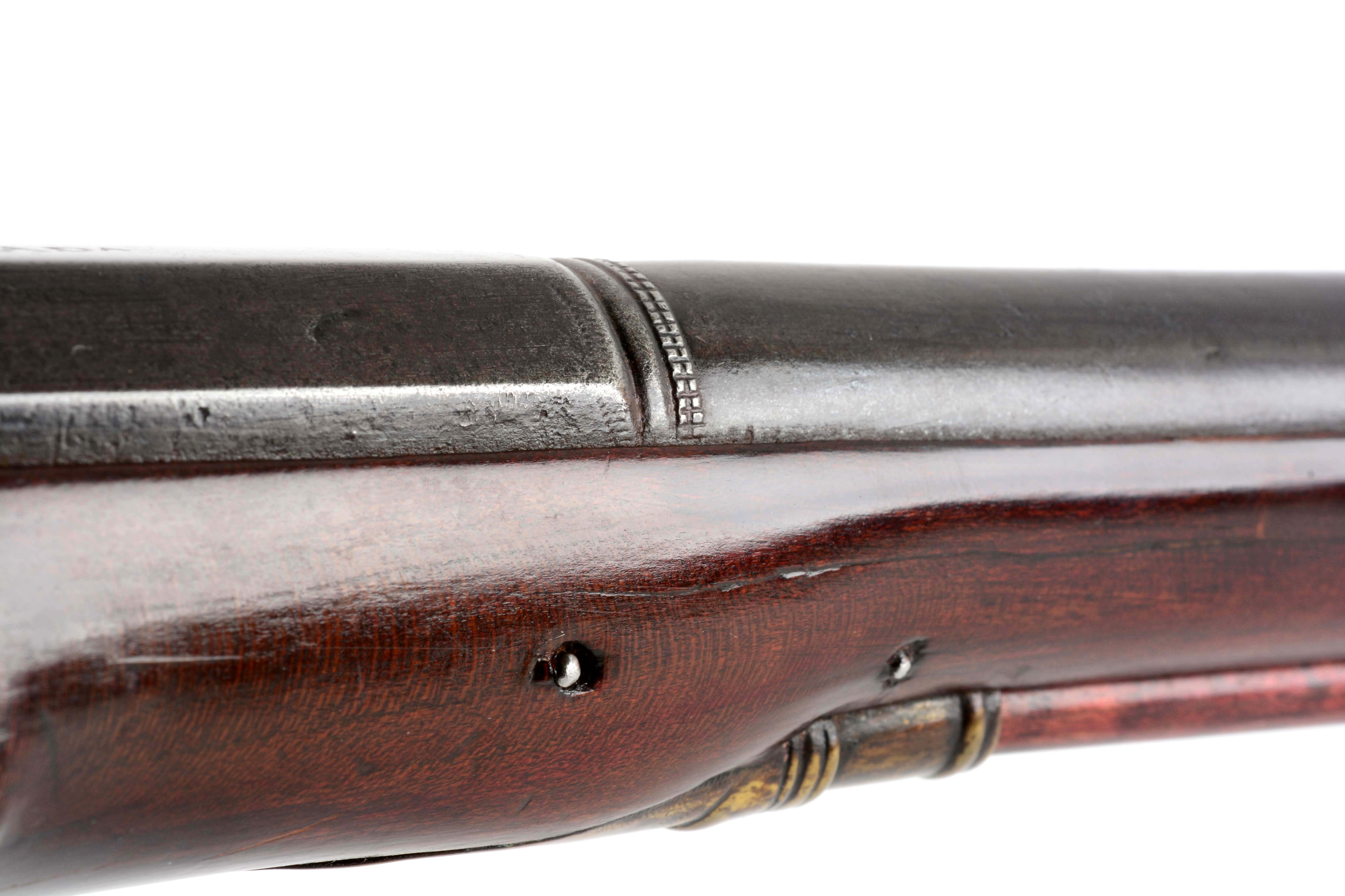 (A) Composite Flintlock Pistol Marked Kunz. - Image 13 of 16