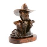 Remington Bronze "Trooper" Cavalry Statue.