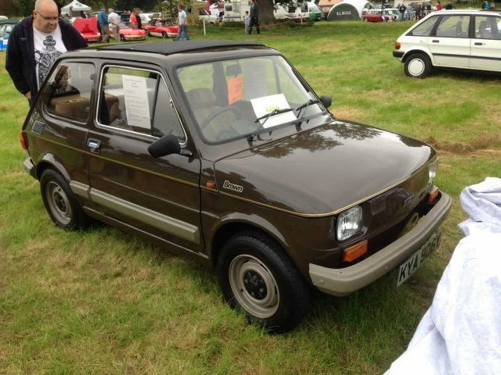 FIAT 126 BROWN - 650cc - Image 2 of 9