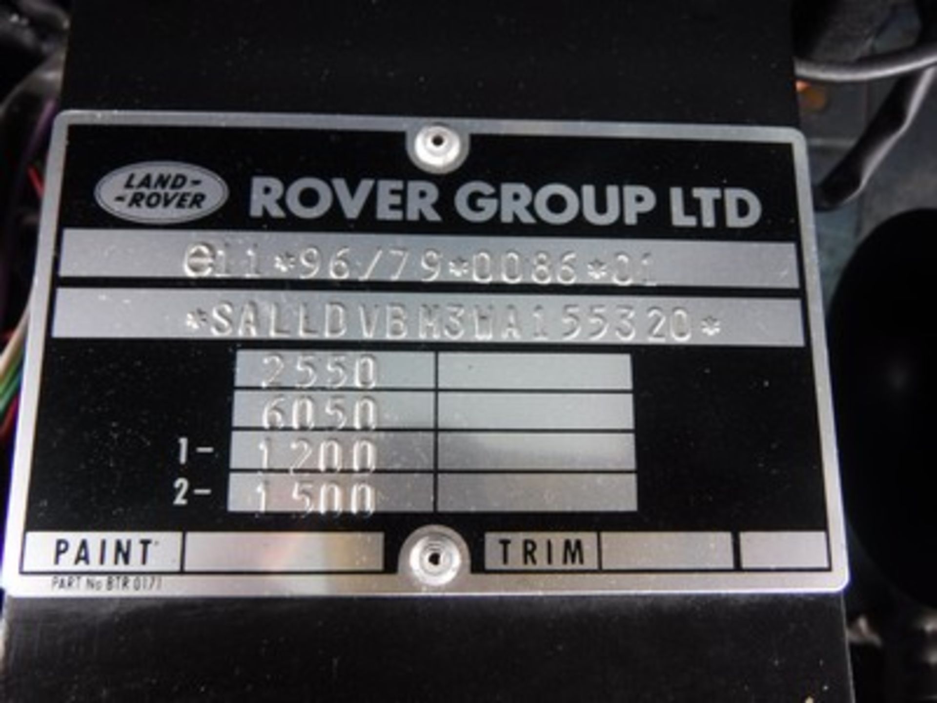 LAND ROVER DEFENDER 50 V8 AUTO - 3947cc - Image 8 of 17