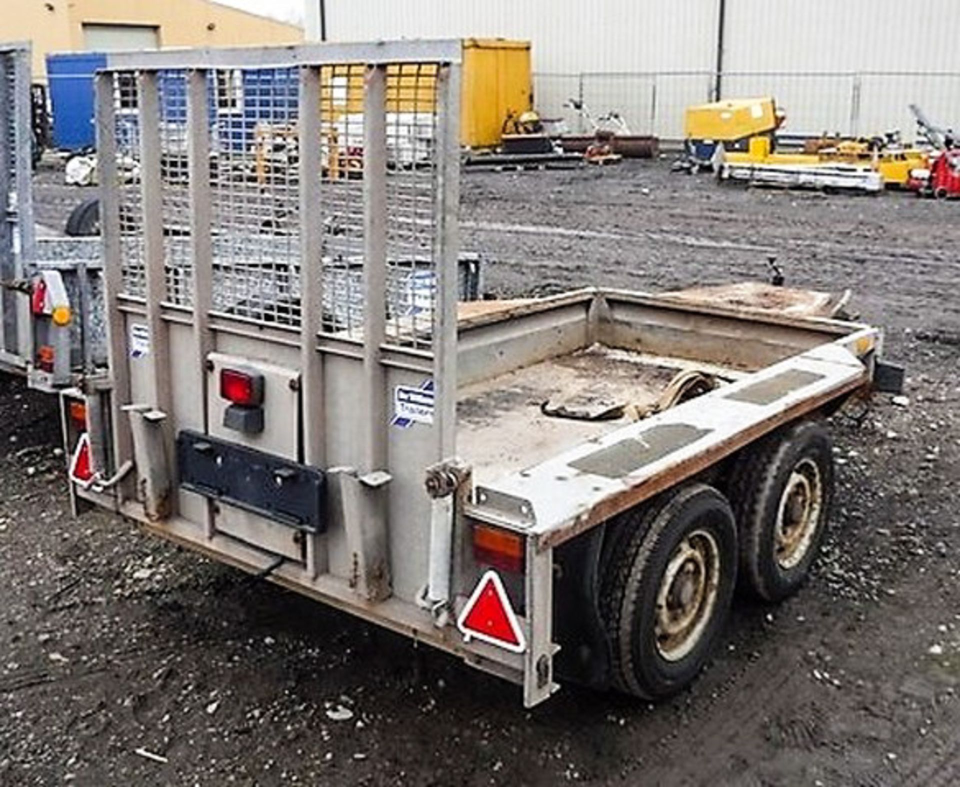 IFOR WILLIAMS TWIN AXLE PLANT TRAILER, S/NSCK60000050440505 - Image 3 of 4