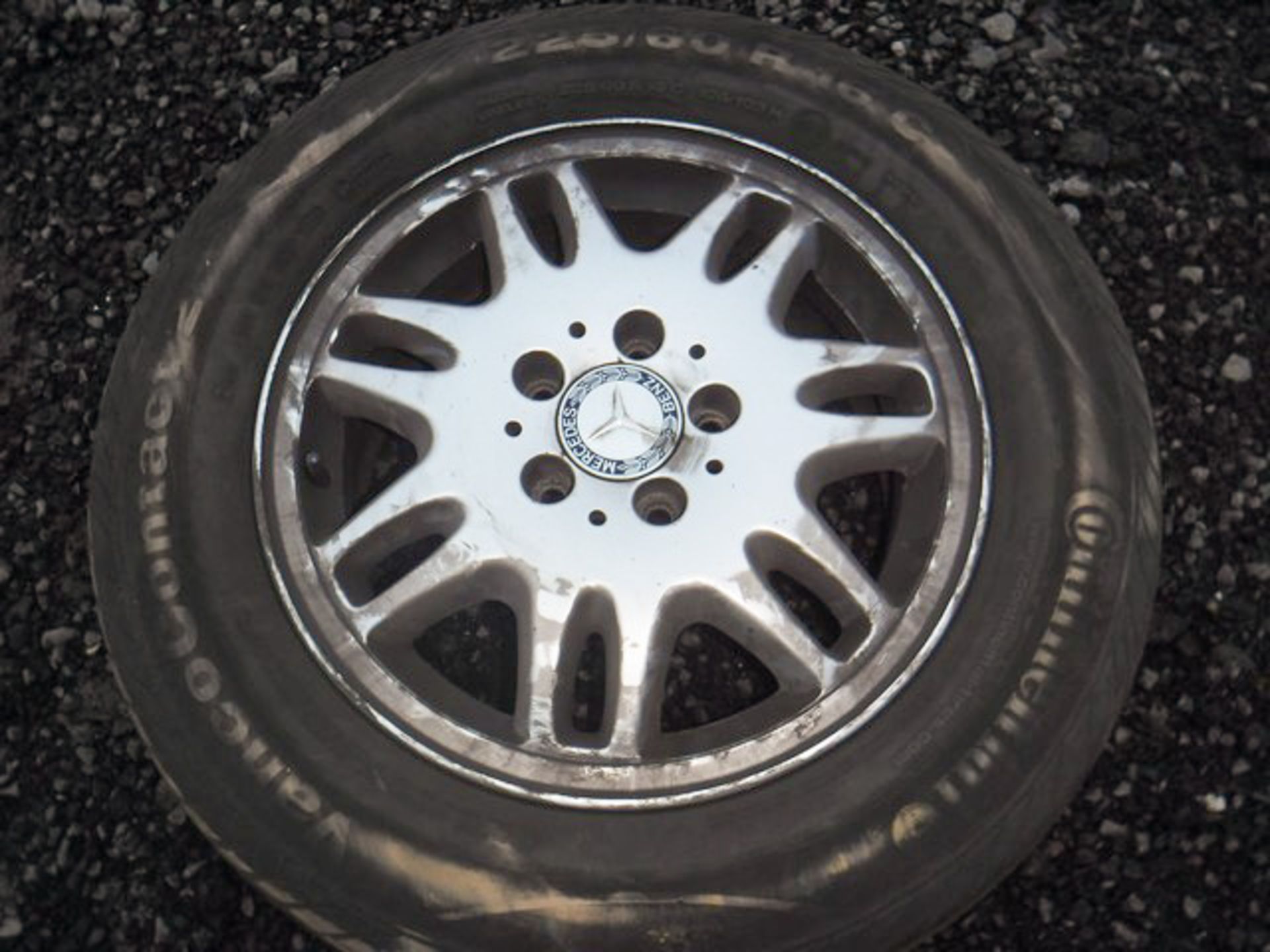 4 X 16" ALLOY WHEELS & 1 SPACE SAVER TO FITMERCEDES VITO - Image 2 of 3