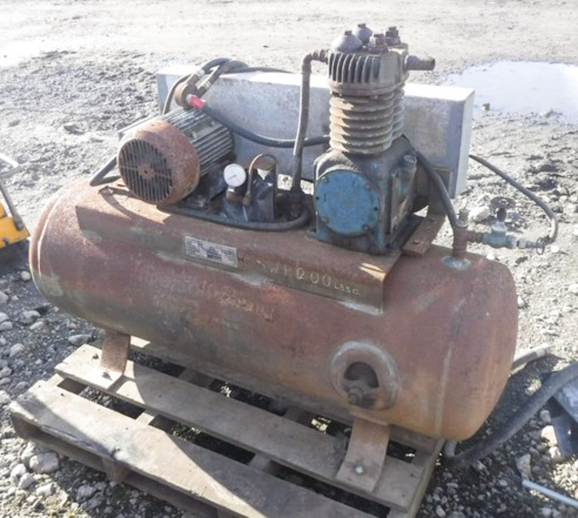 1959 INGERSOLL RAND W/SHOP COMPRESSOR SPARES OR REPAIRS - Bild 2 aus 4