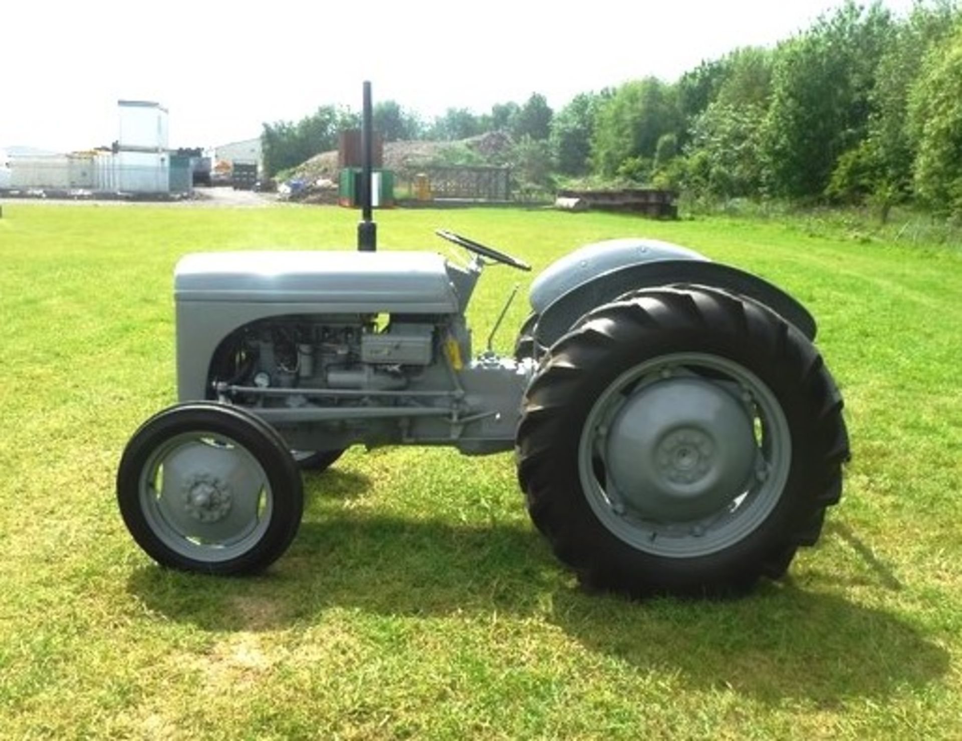 1951 MASSEY FERGUSON TED20 PETROL TRACTOR (GREY) MILEAGE NOT KNOWN - NO DIAL - Image 11 of 12