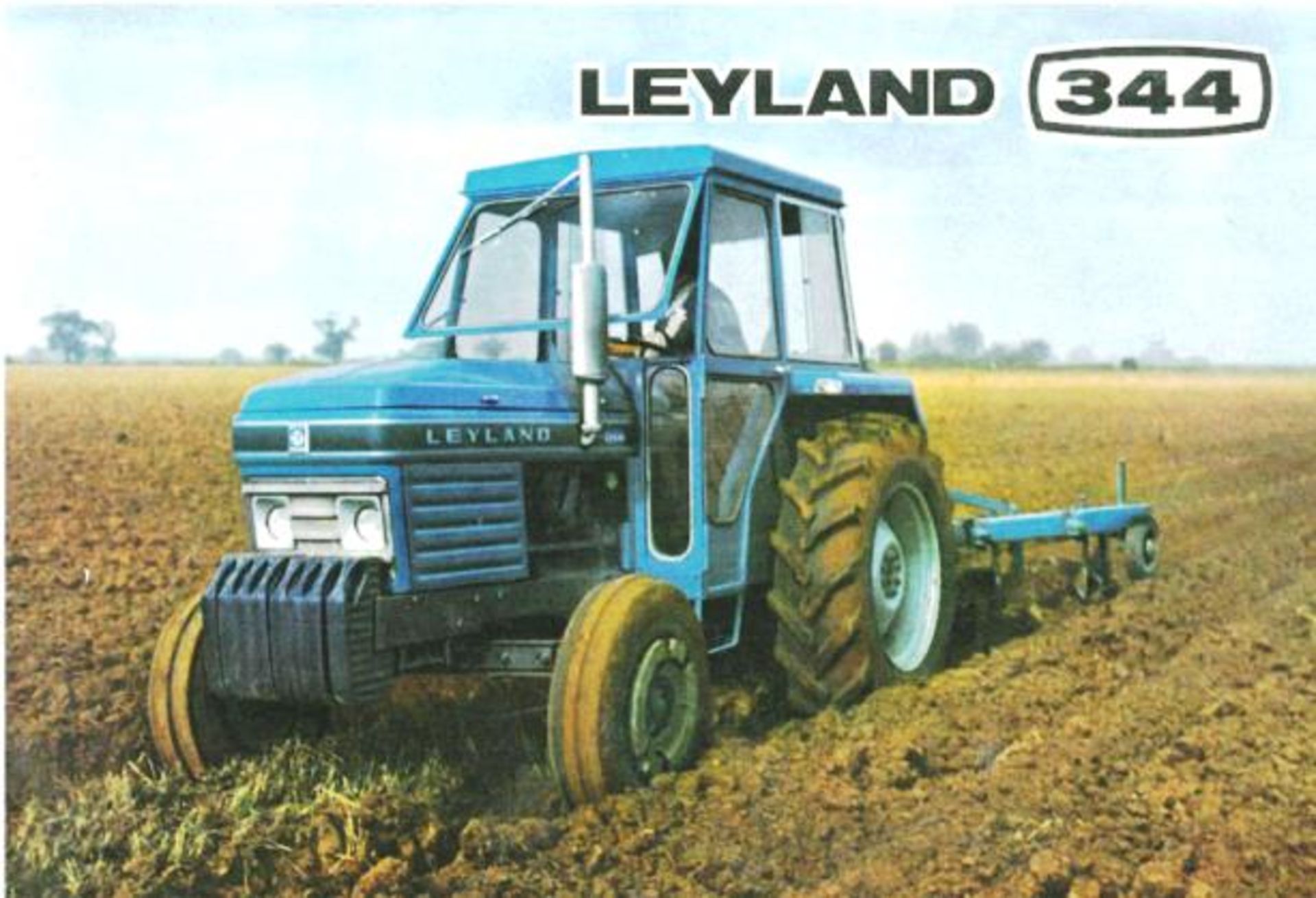 1970 LEYLAND 344 2 DR DIESEL TRACTOR (BLUE)