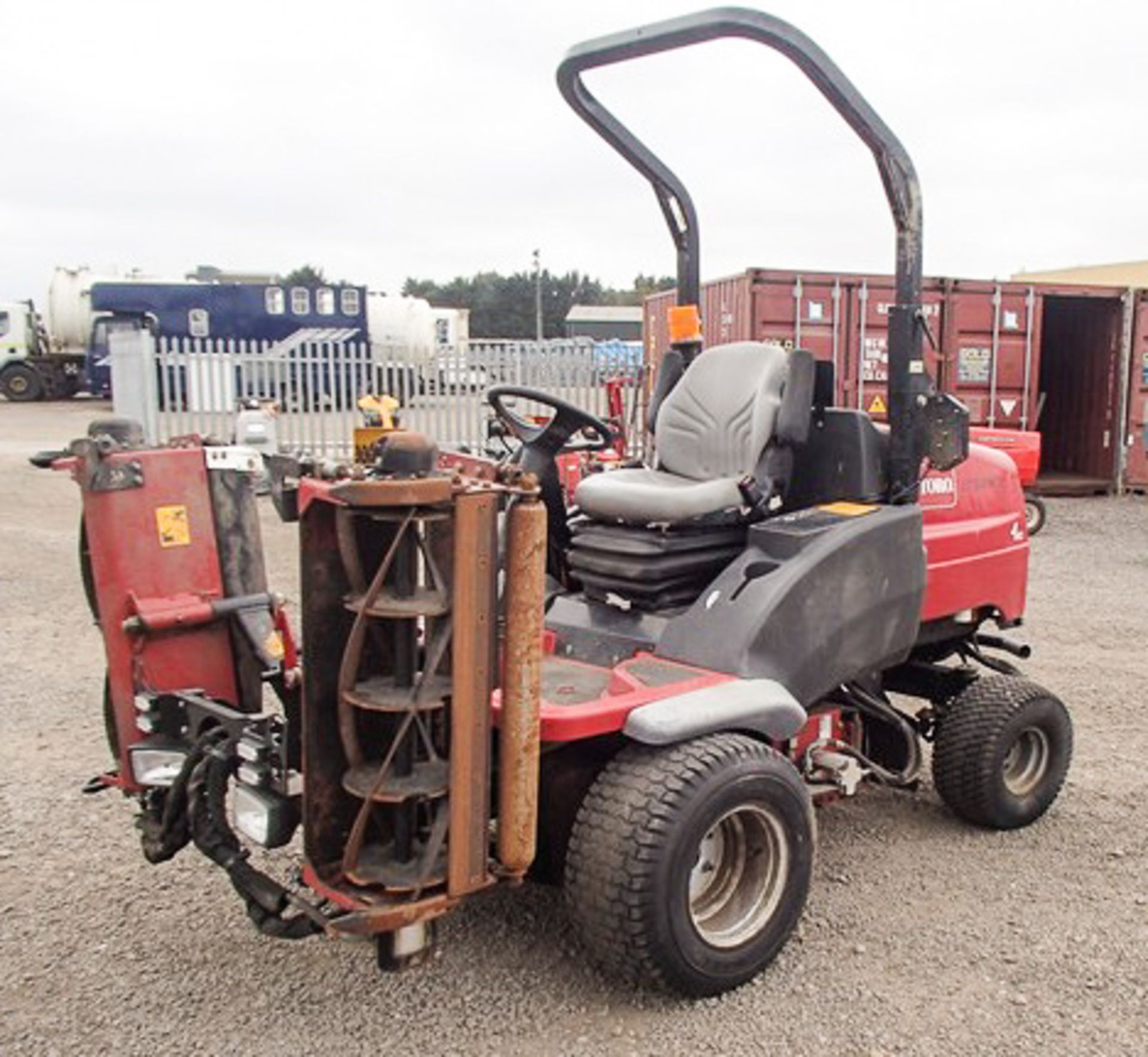 2012 TORO MOWING MACHINE, 2 AXLES, 1498CC, REG - SP61 EBZ - 1779 HRS (NOT VERIFIED)