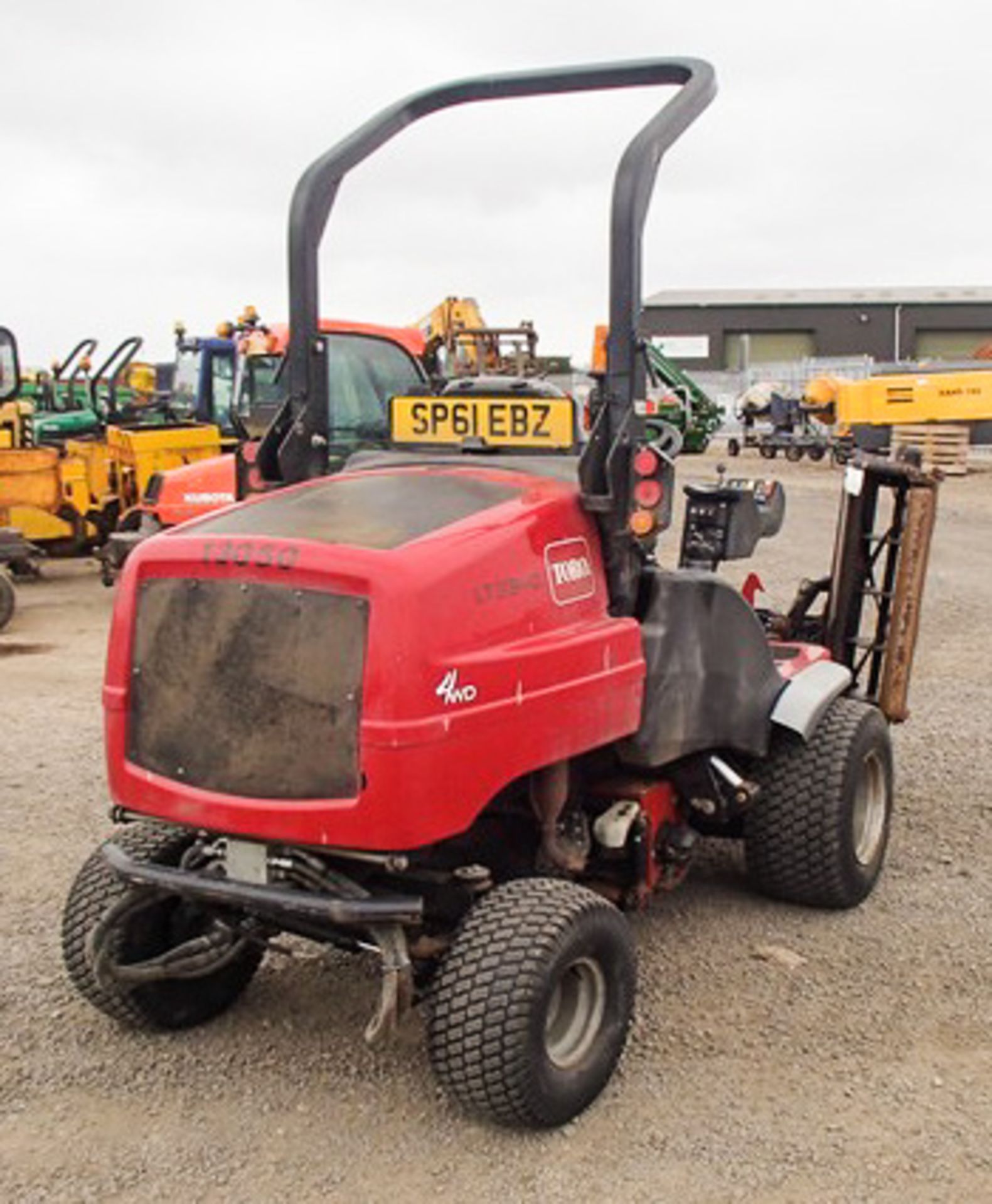 2012 TORO MOWING MACHINE, 2 AXLES, 1498CC, REG - SP61 EBZ - 1779 HRS (NOT VERIFIED) - Image 5 of 17