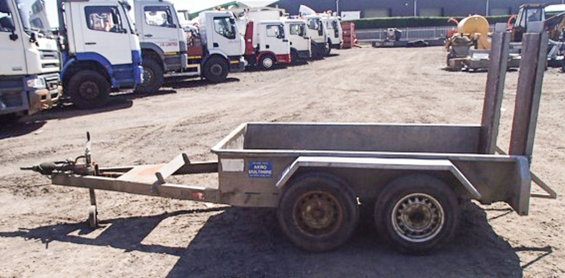 2000 TAYLOR 2.6T PLANT TRAILER, S/N ME346 - Image 4 of 6