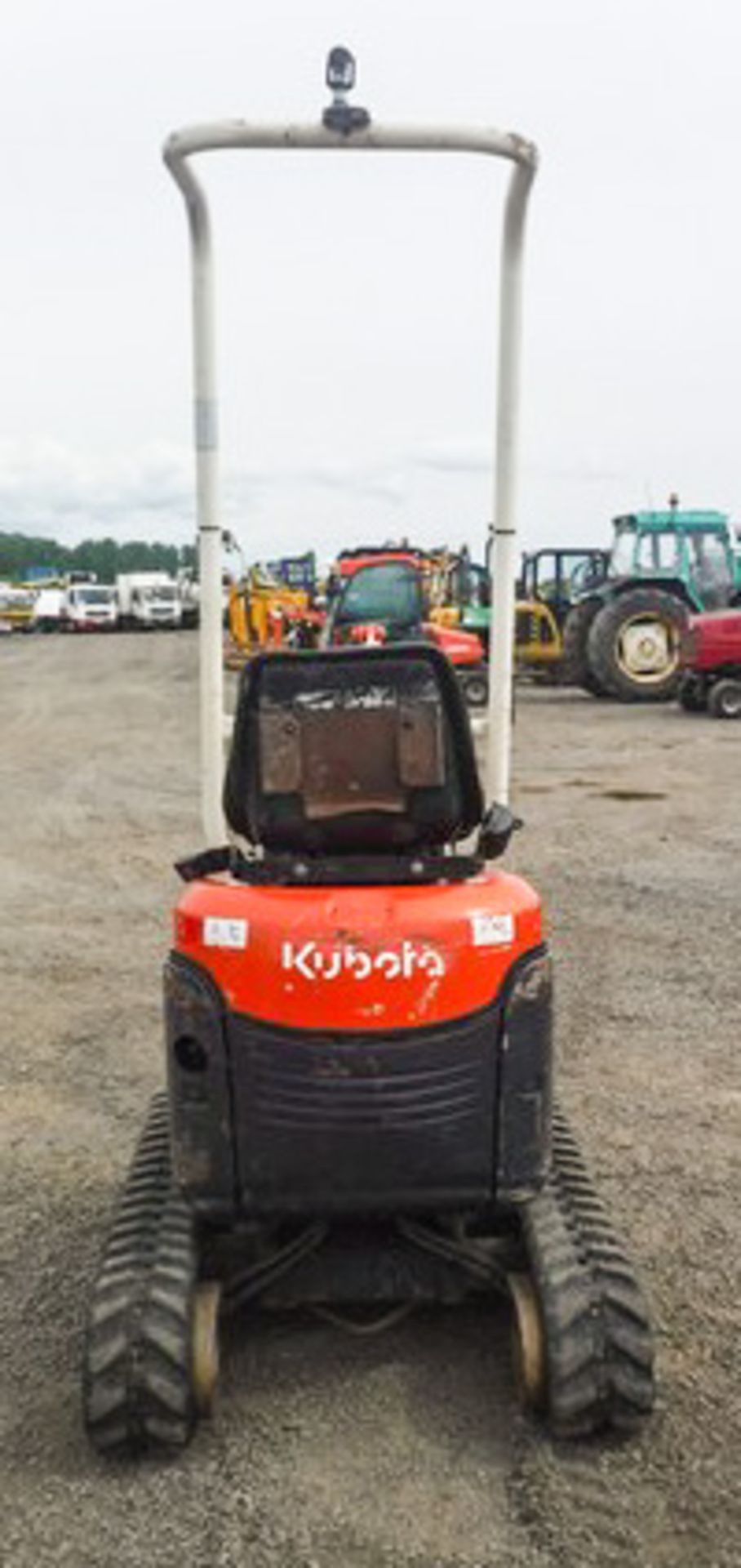 2007 KUBOTA H10-3 MICRO DIGGER, 2622HRS (NOT VERIFIED), 1 BUCKET, 1 TON C/W EXTENDING UNDERCARRIAGE - Image 6 of 19