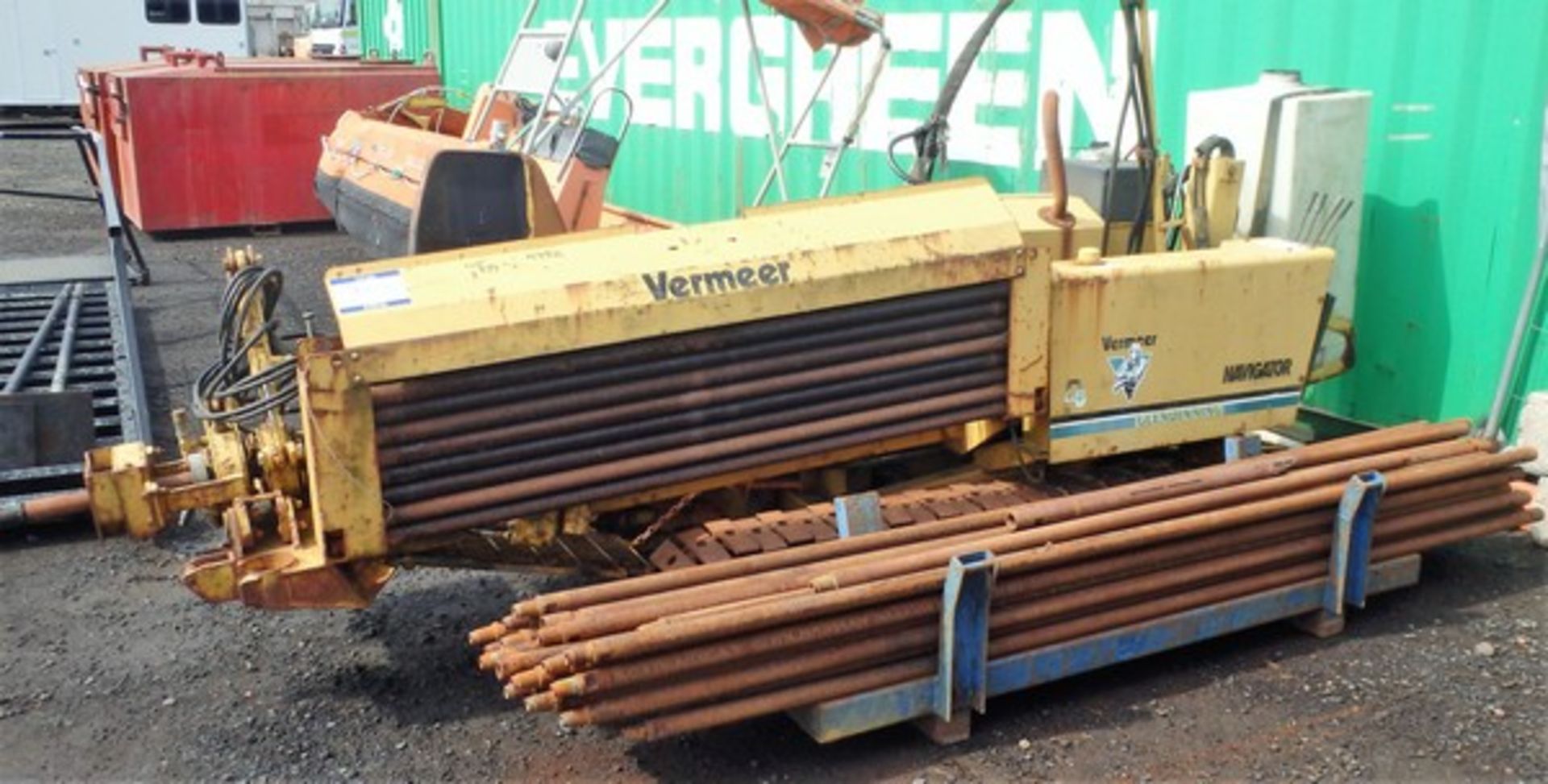 VERMEER NAVIGATOR D6 DRILLING RIG C/W 1 STILLAGE OF EXTRA DRILL STEELS. 553 HRS (NOT VERIFIED) - Bild 2 aus 8