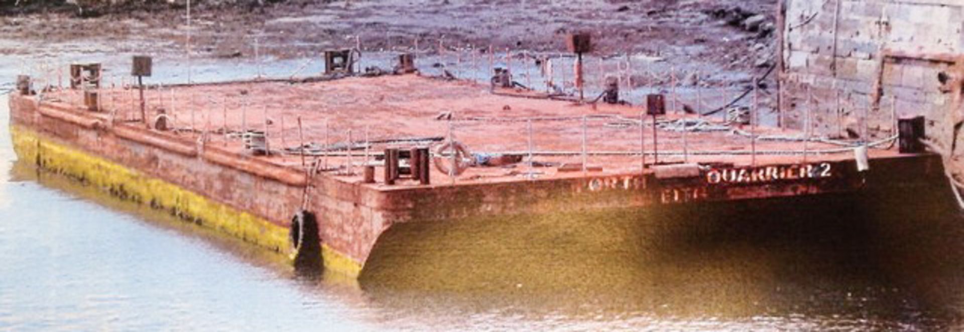 1988 STEEL DUMB BARGE (FORTH QUARRIER 2) L - 36.5M, WIDTH - 12.2M, D - 2.44M, NOT IN CLASS (SOLD AS