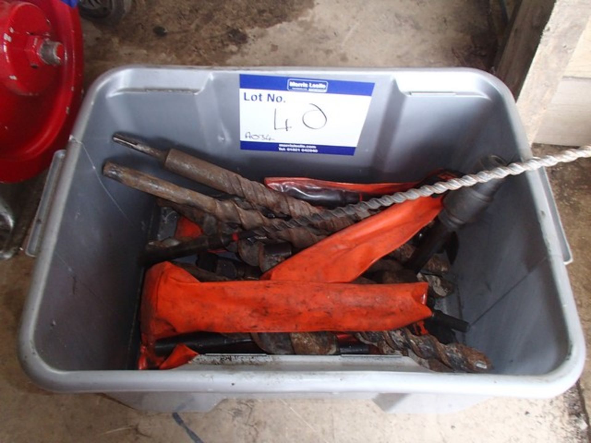 BOX OF HILTI DRILL BITS