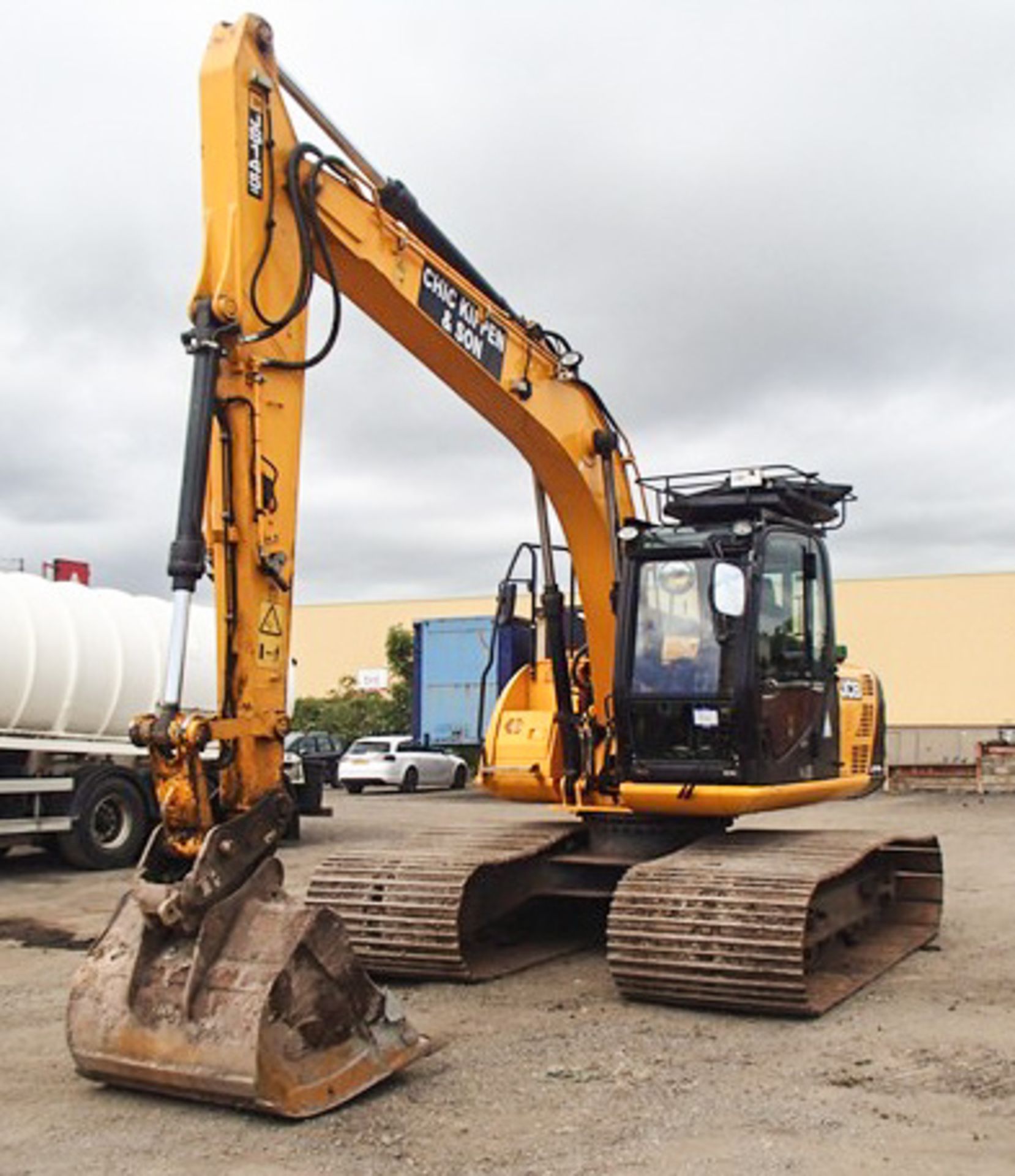 2014 JCB 145HD WIDESPREAD, S/N JCBJS14EV023, 1875HRS (NOT VERIFIED) C/W 2 SETS OF TRACKS STANDARD &