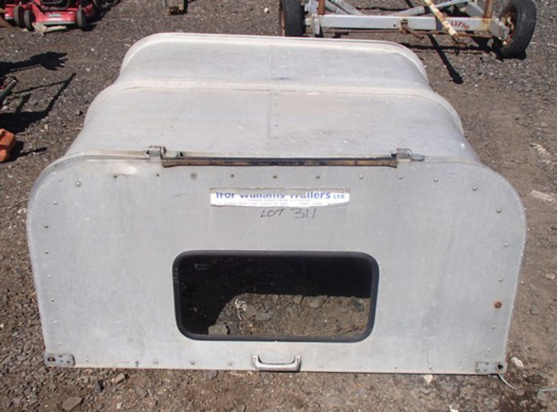 IFOR WILLIAMS CANOPY & BACK DOOR TO SUIT PICK UP