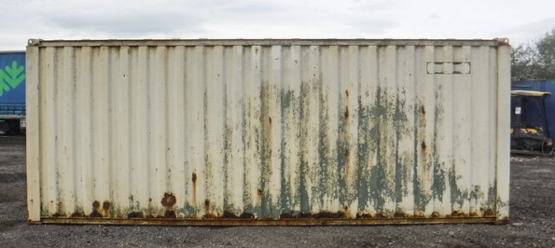 USED 20 X 8 STORAGE CONTAINER, LIFTING EYES, NO FORKLIFT POCKETS, NO KEY, S/N SS2280 - Image 4 of 4