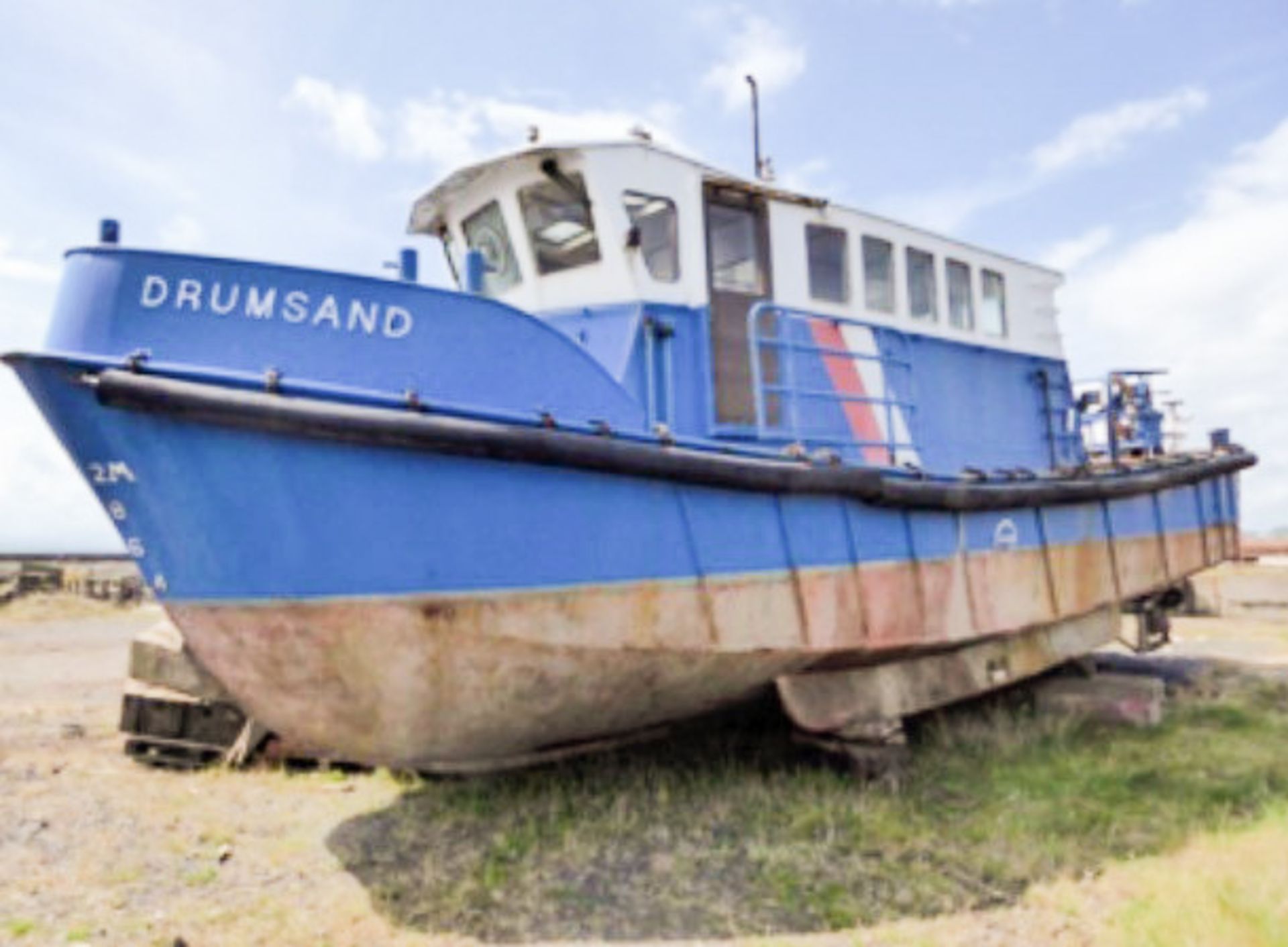 1990 STEEL HULL PLEASURE VESSEL (ALUMINIUM WHEELHOUSE) TWIN ENGINE GARDENER 6LXB, STARTER MOTORS AR