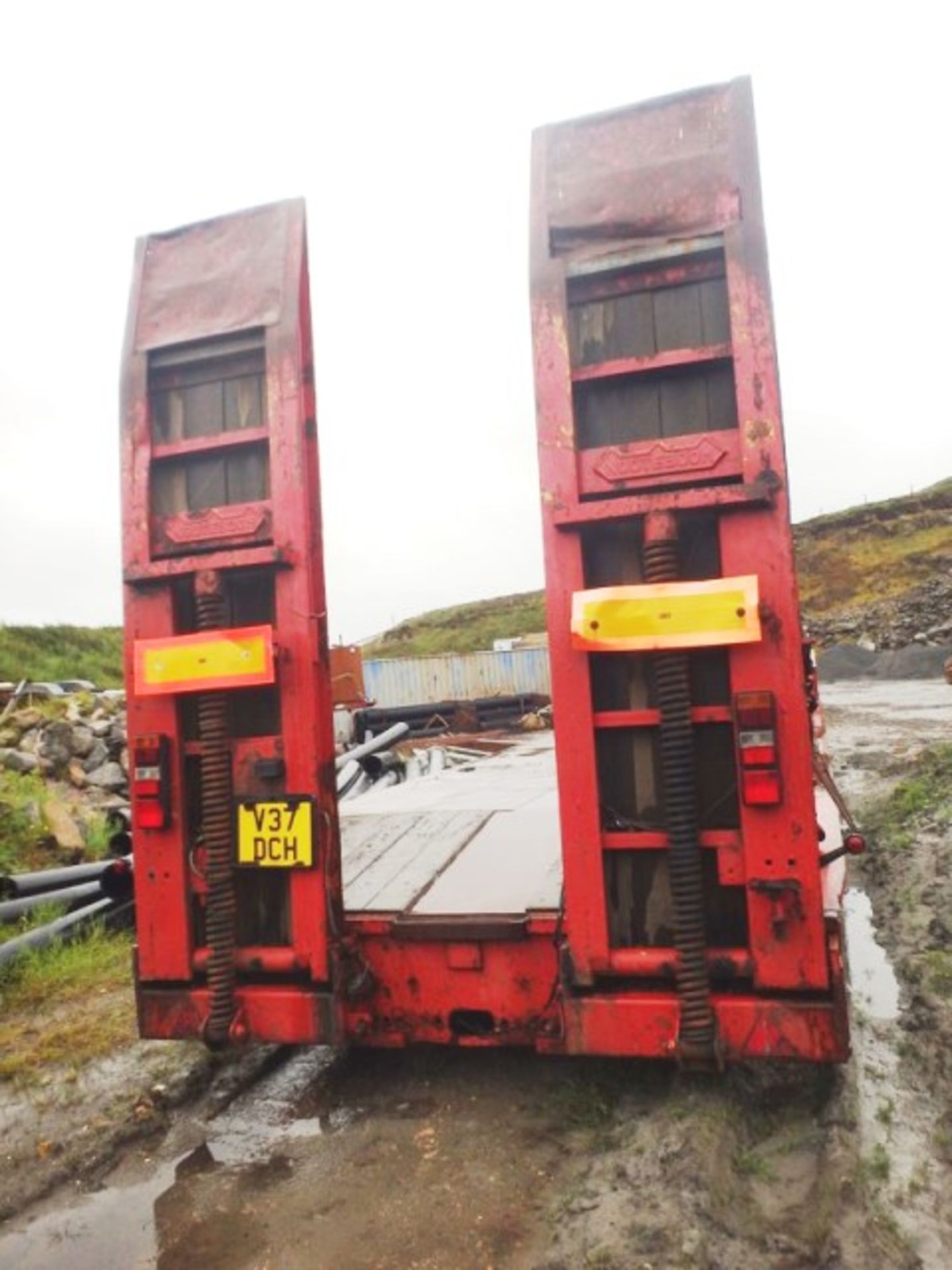 1999 NOOTE BOOM STEP FRAME LOW LOADER, MODEL OSD-41-03, 3 AXLES, GROSS TRAILER WEIGHT 41000KG, GROSS - Image 6 of 11