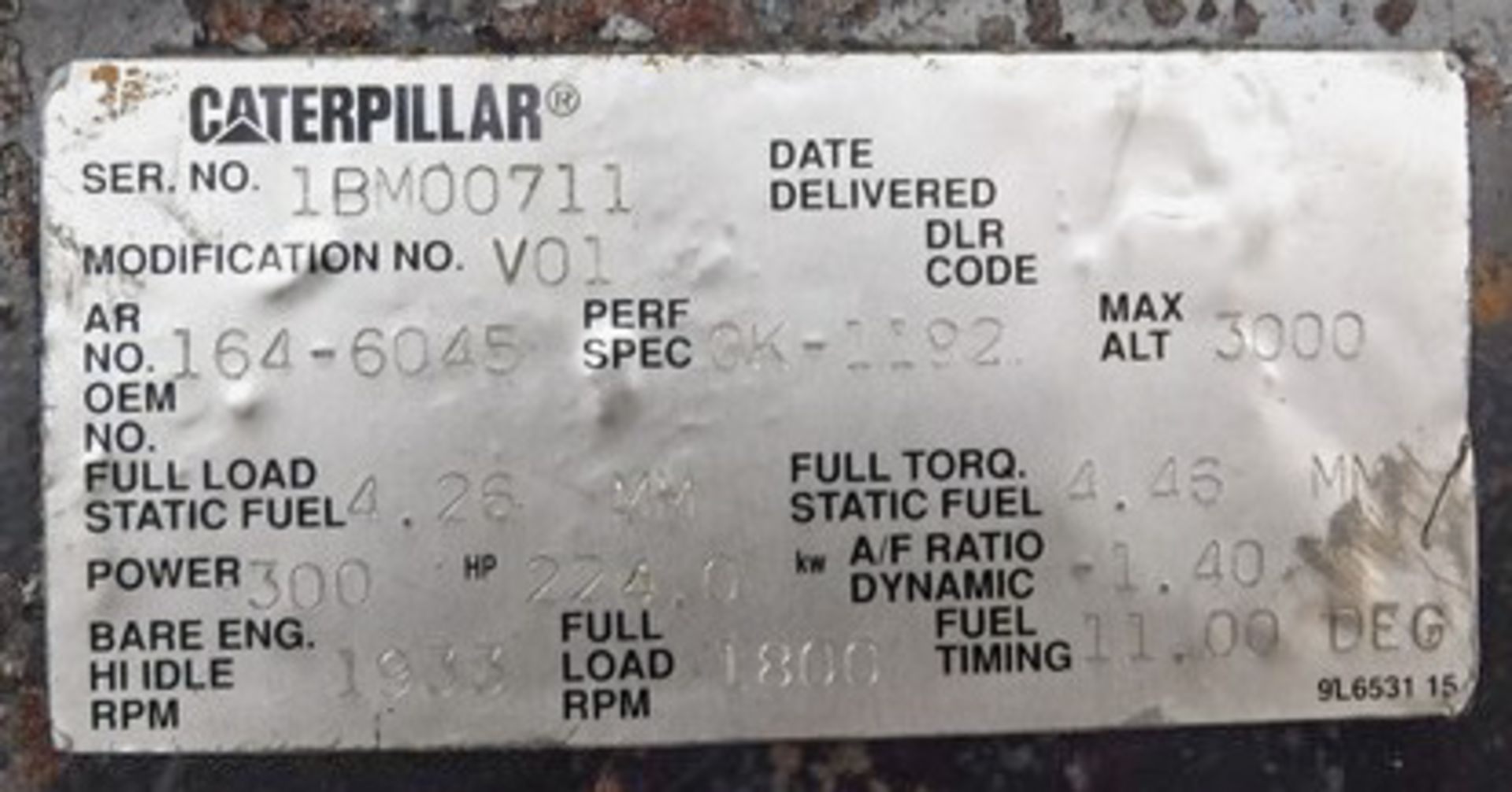 2000 INGERSOLL RAND TOWABLE COMPRESSOR MODEL 12/235 WEC. CODE 094. MAX PRESSURE 138 BAR. FITTED WITH - Image 9 of 12