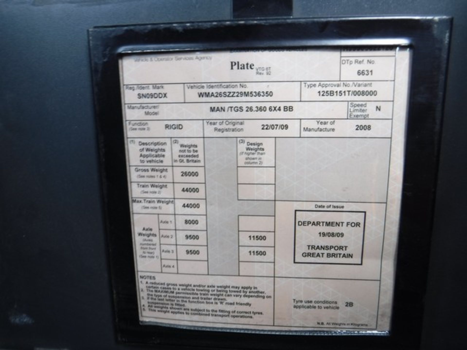 MAN MODEL TGS - 10518cc - Image 17 of 19