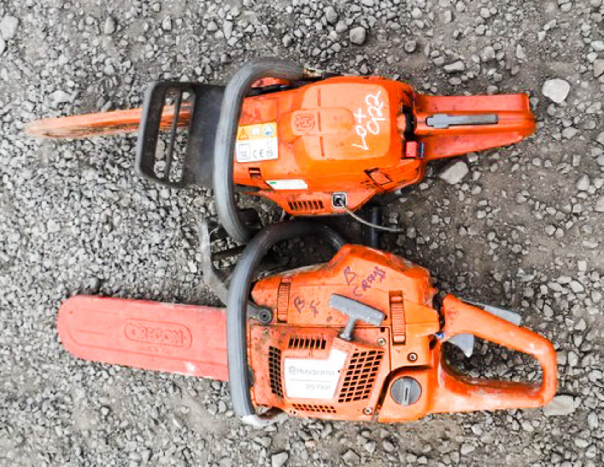 2 X HUSQVARNA 357XP CHAIN SAWS