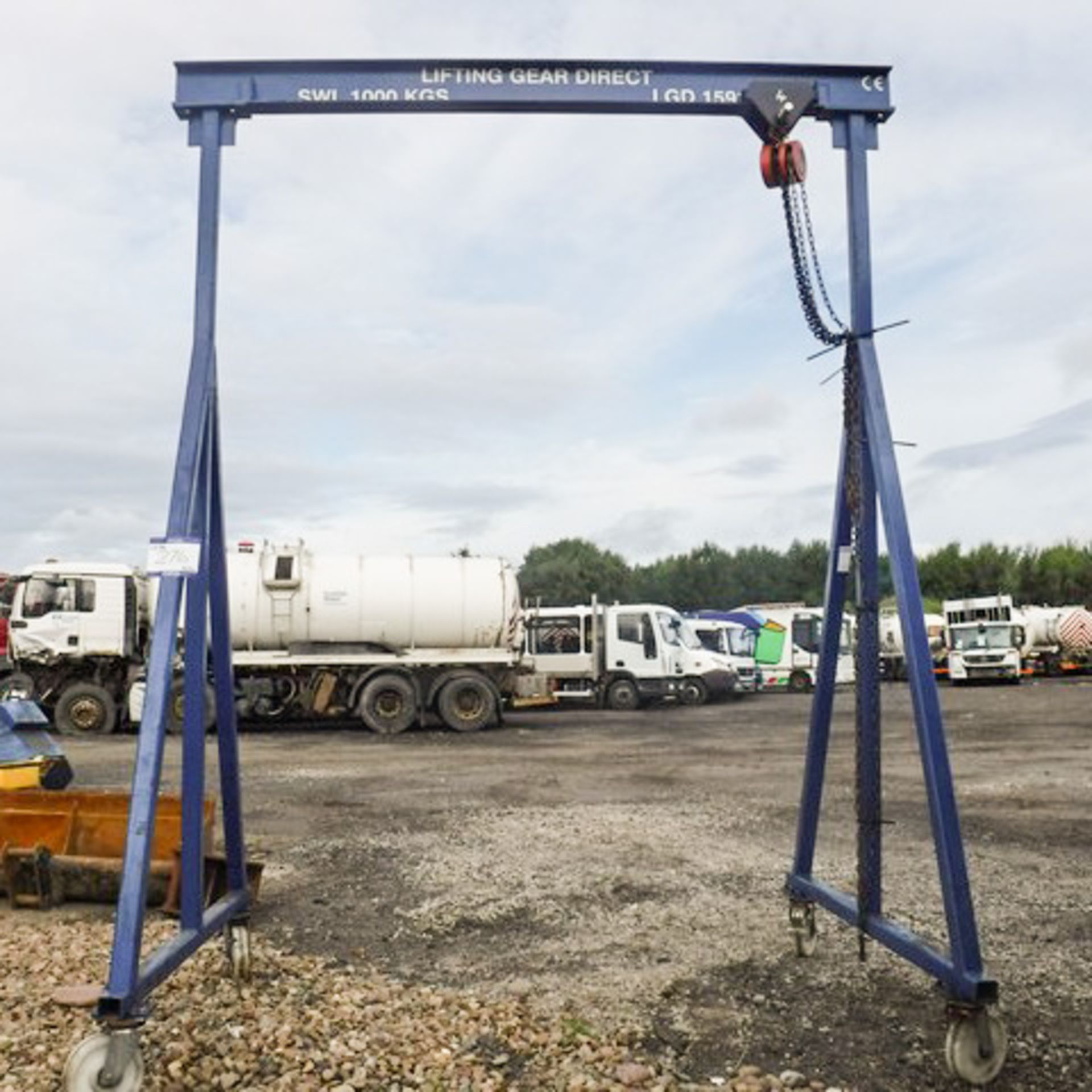 MOBILE GANTRY SYSTEM, LIFTING GEAR DIRECT, LGD15919, 1000KGS