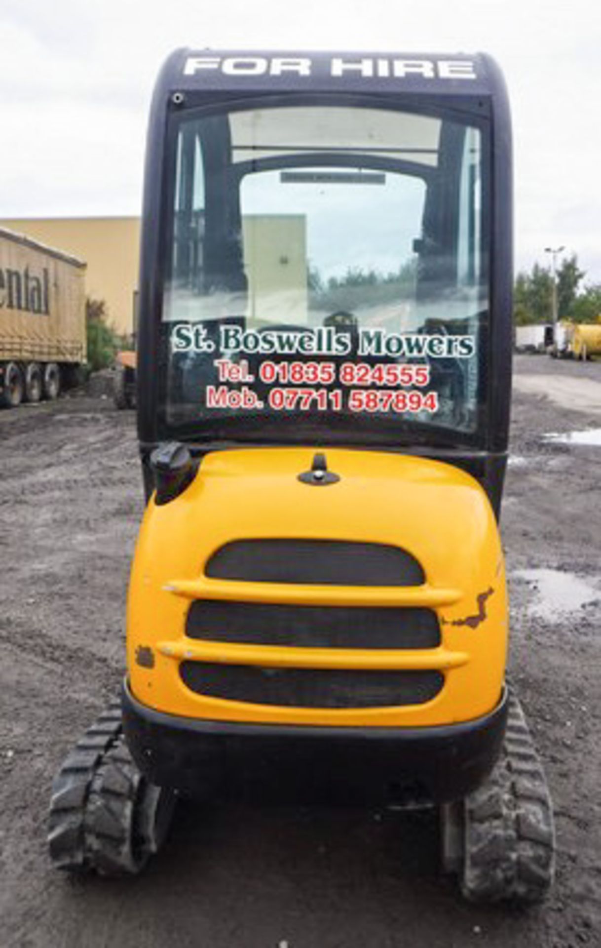 2012 JCB 8018, 1850HRS (NOT VERIFIED) C/W CHIPPED KEY & 3 BUCKETS - Image 19 of 22