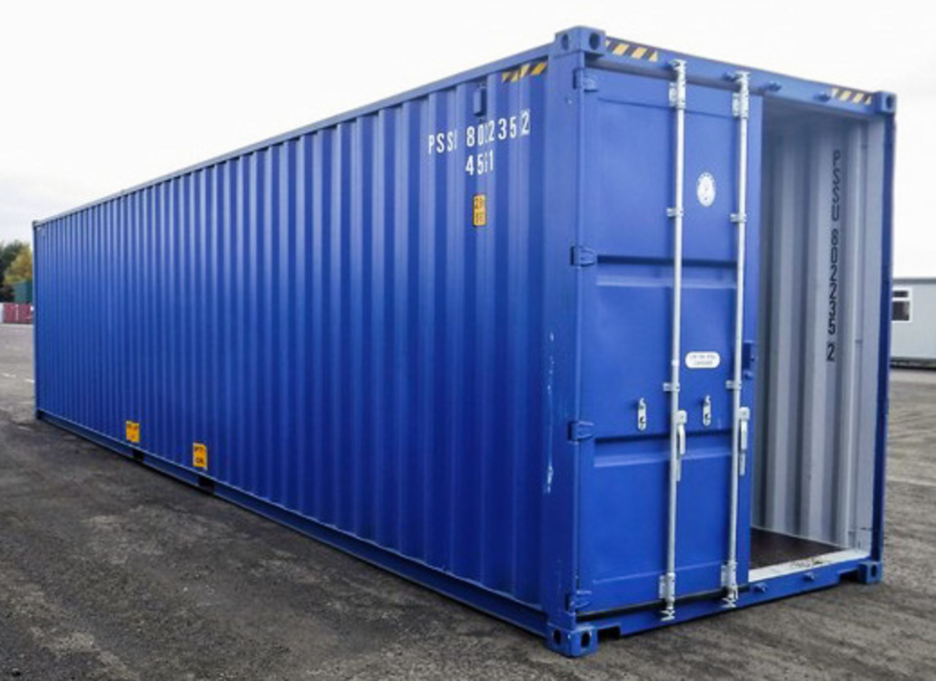 NEW ONE TRIP HIGH CUBE 40' X 8' X 9'6" SHIPPING CONTAINER, C/W FORK POCKETS, LIFTING POINTS & LOCK B - Image 2 of 9