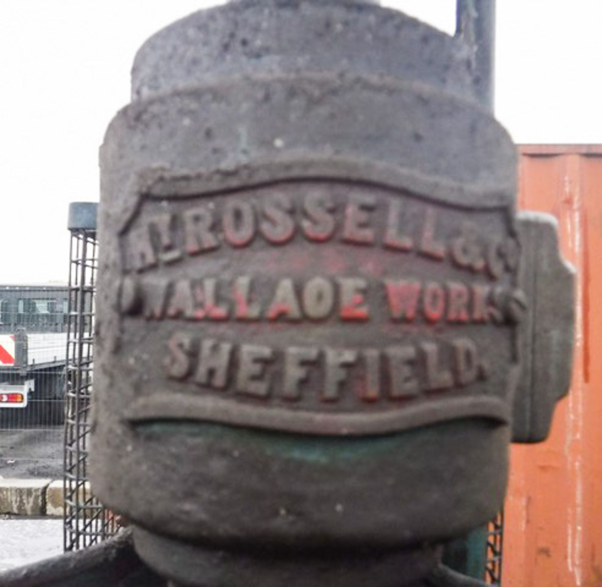 HT ROSSELL & CO WALLAOE WORKS SHEFFIELD PILLAR DRILL - Image 3 of 3